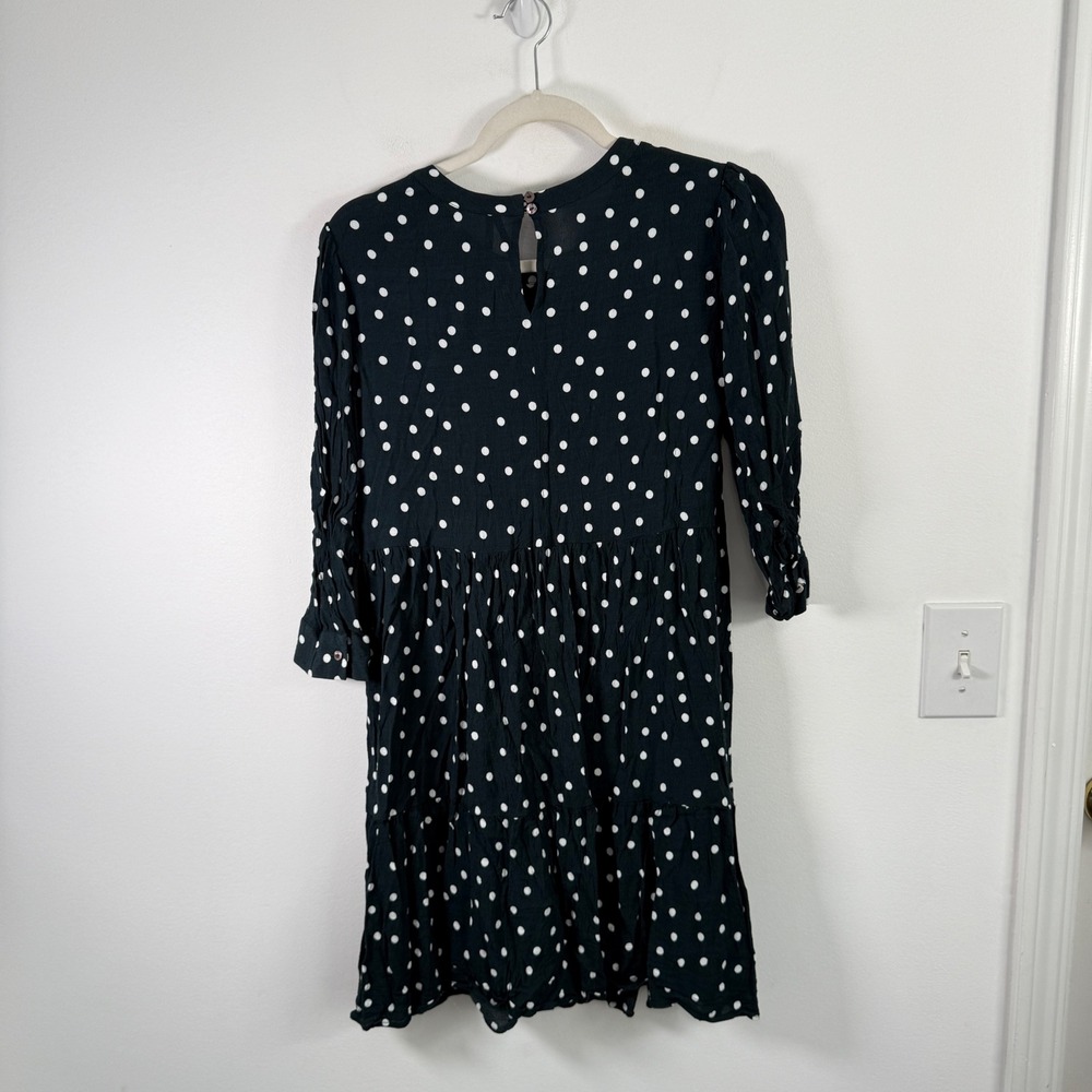 Seraphine Green Polka Dot Maternity Nursing Dress Preppy Office Womens 4 - Picture 8 of 13